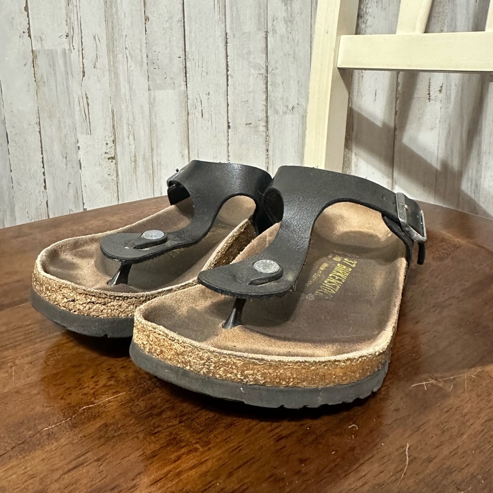 Birkenstock Gizeh Black‎ Size 37